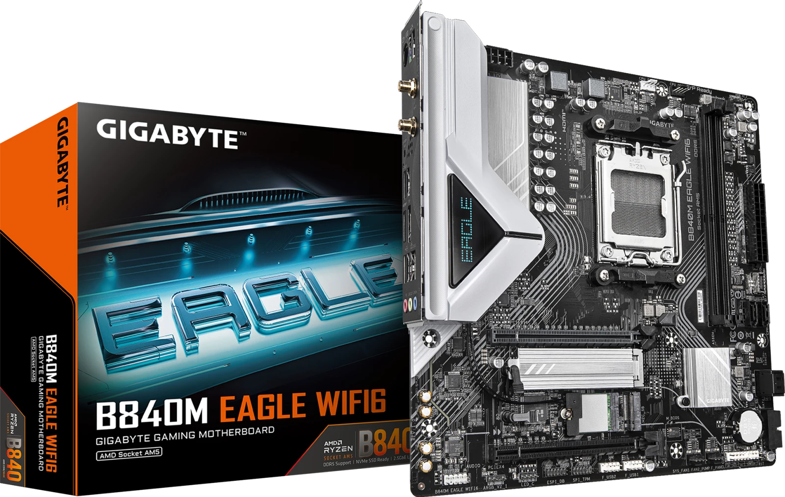 Gigabyte B840M EAGLE WIFI6 (Rev. 1.0/1.1)